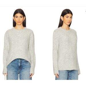 Pistola Ivy Pullover Sweater Women S Soft Grey Alpaca Blend Minimalist Quiet Lux